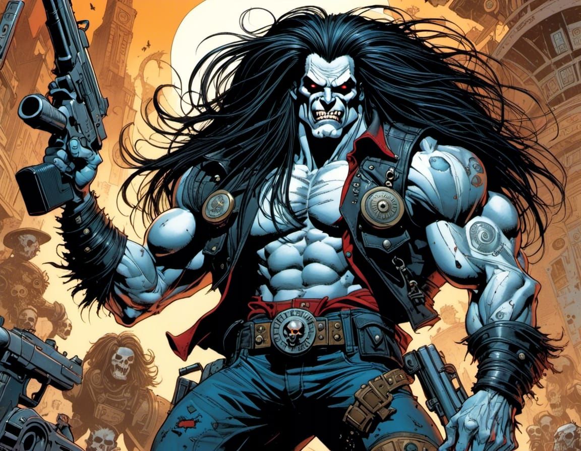 Lobo character from 2000 AD comic  II