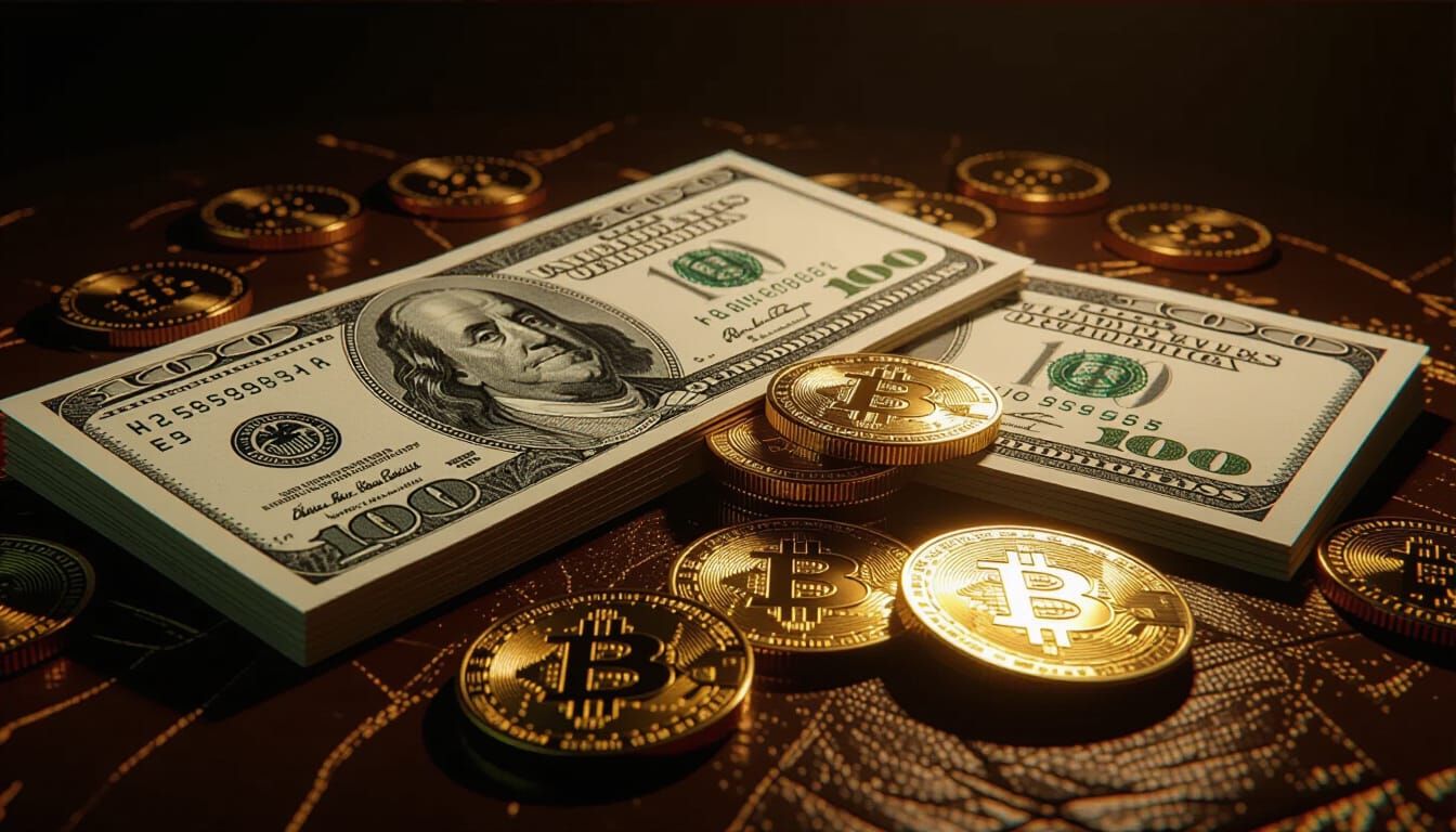 Currency Display: Euros, Dollars, and Monero on Epic Backgro...