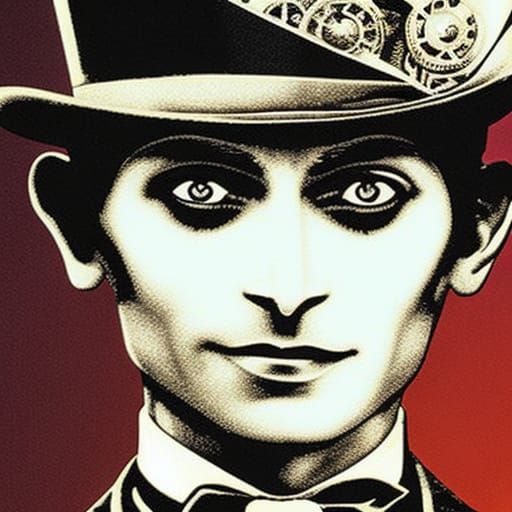 Steampunk Kafka Inspired Art