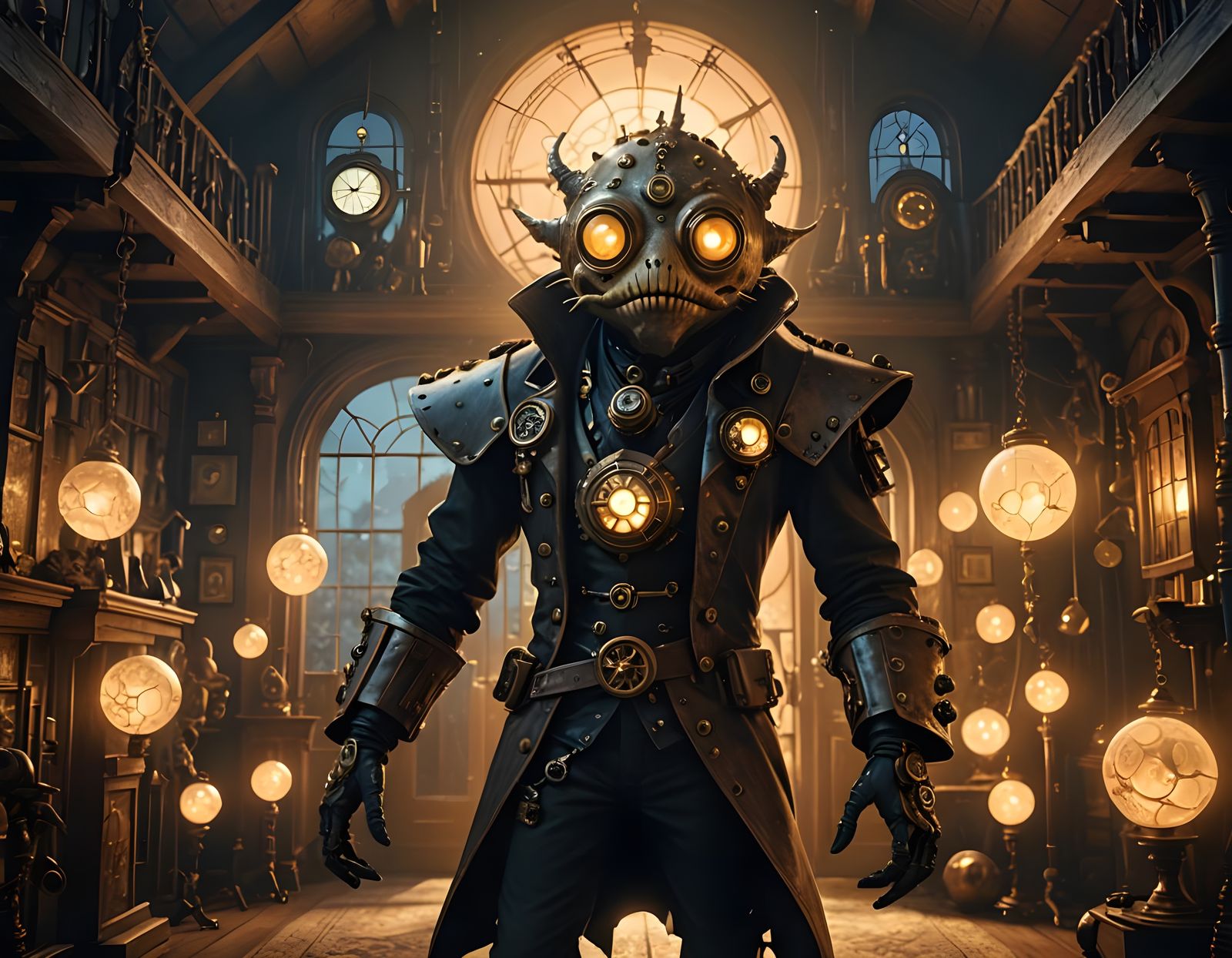 Stunning Photorealistic Movie Monster Close-Up