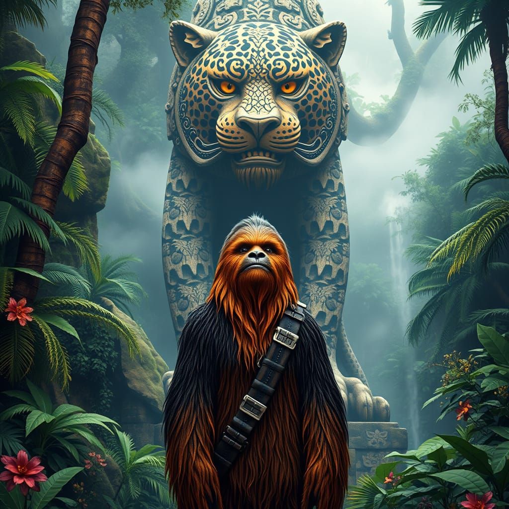 Chewbacca's Amazon Adventure: Indonesian Folk Art Temple