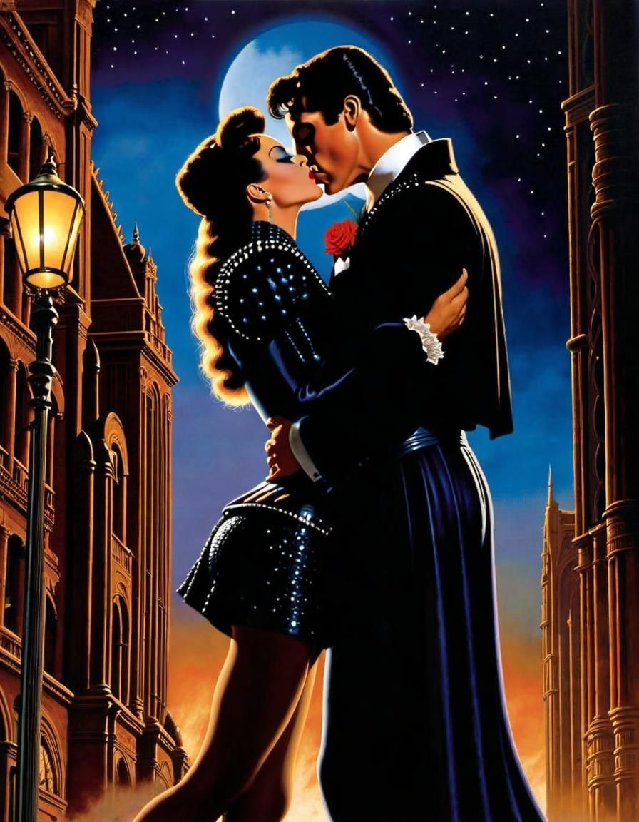 Heroic Fantasy Kiss Scene