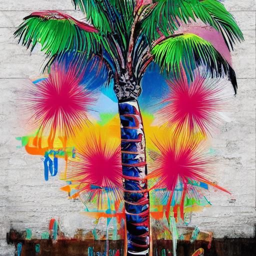 Celia Cruz Graffiti Art with Cuban Flair