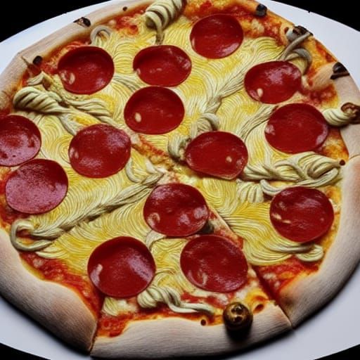 Armored Goddess: International Pizza Taste Test Concept Art