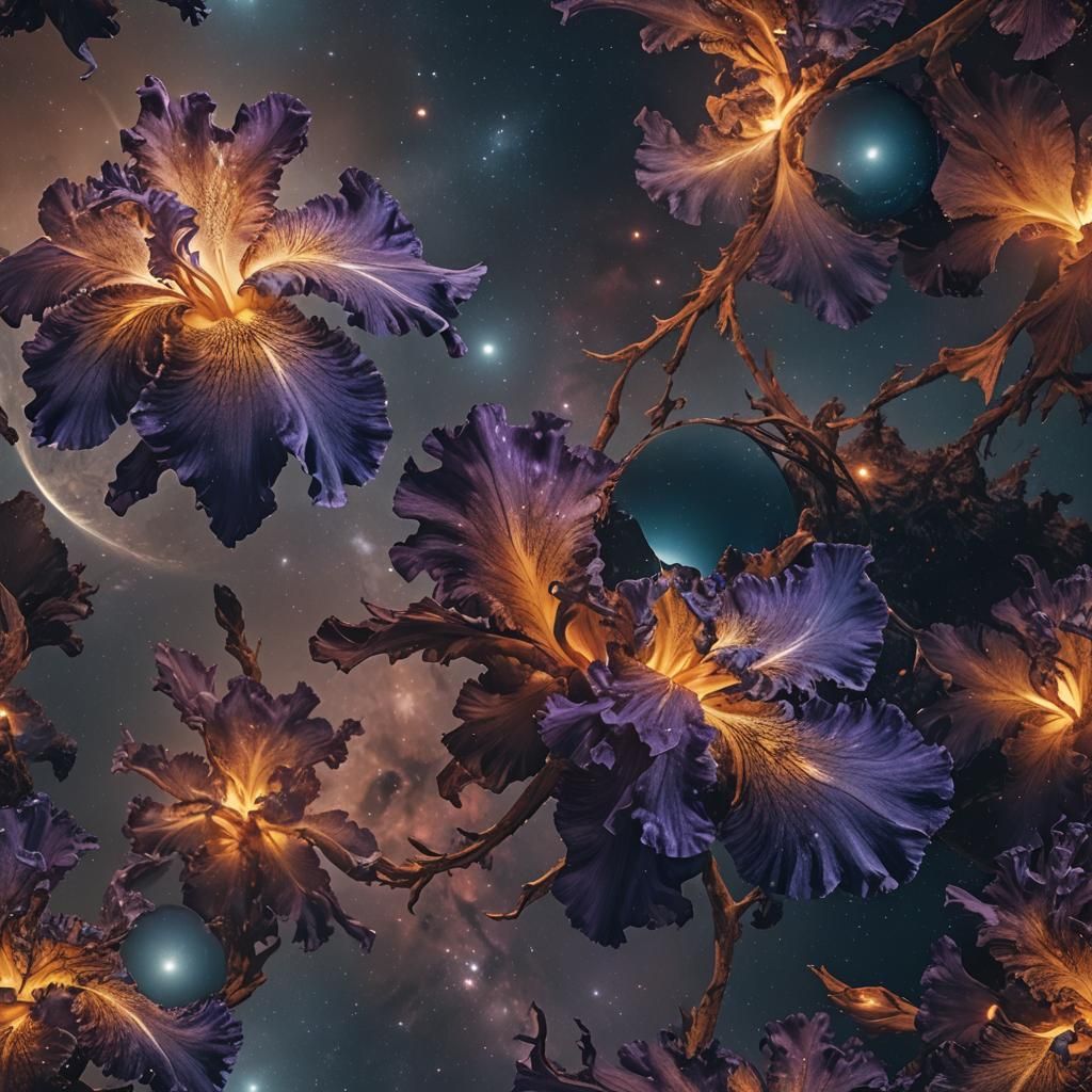 Planetary Iris Universe: Cinematic 16k Still