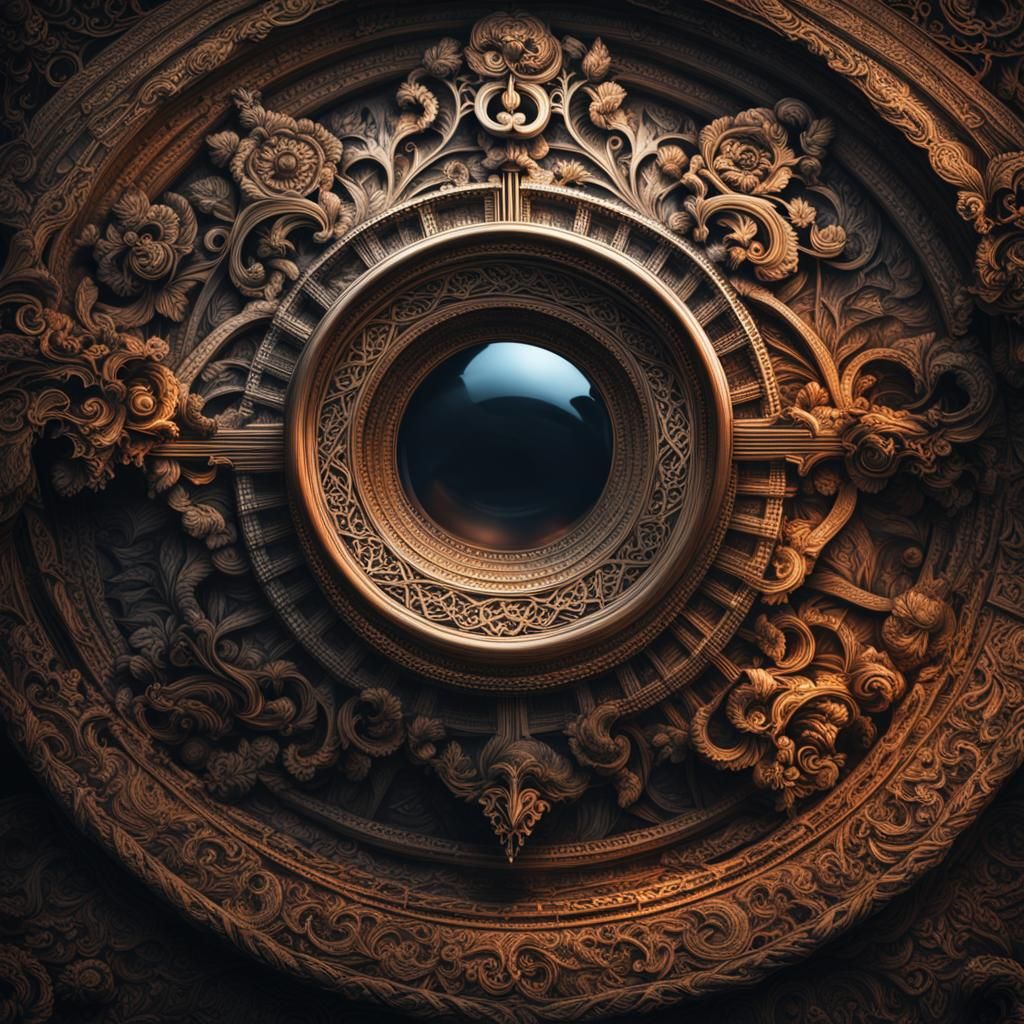 Hyperrealistic HDR Image of a Divine Being