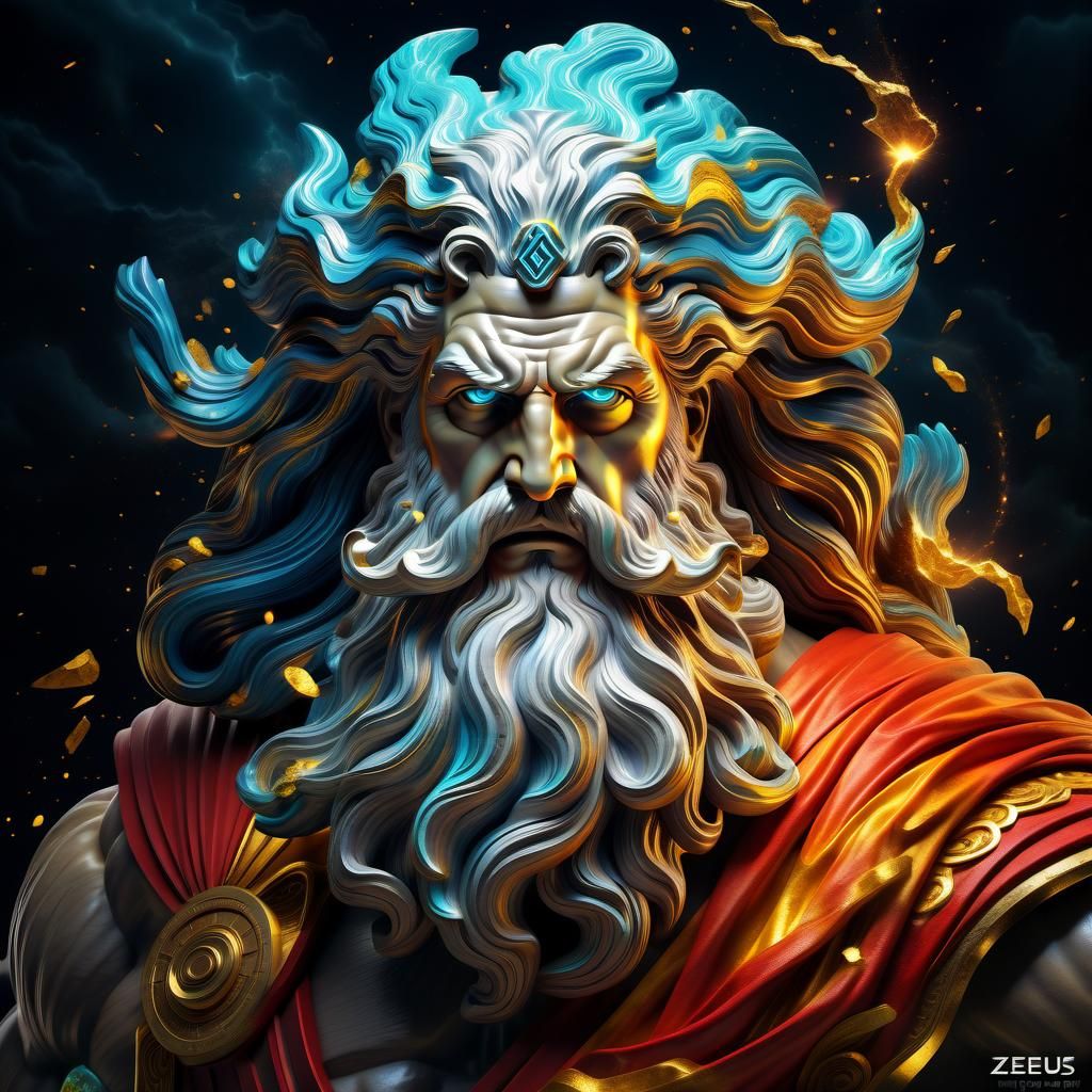 Greek Mythology: Powerful Greek God Zeus.