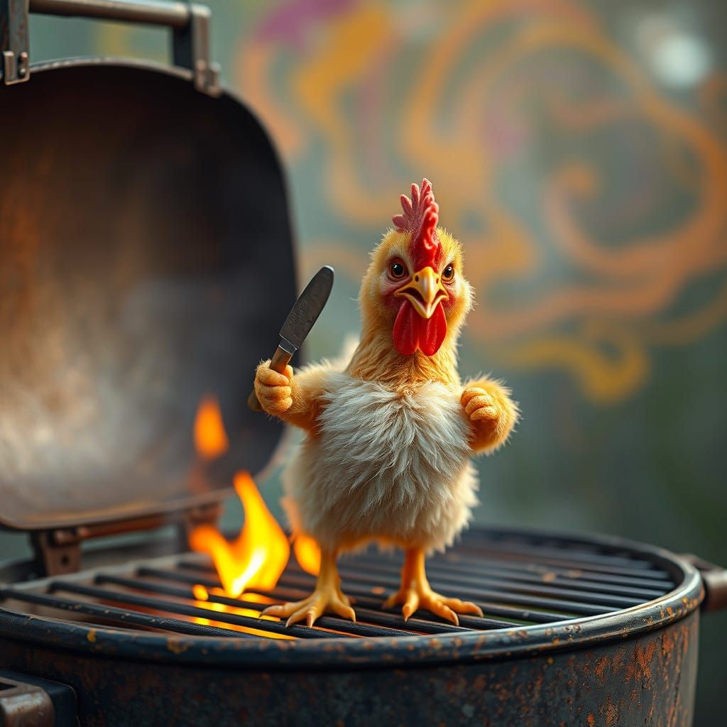 Come and get me.... If you dare.