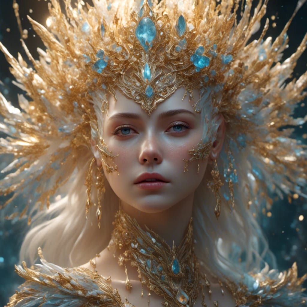 Hyperrealistic Portrait of a Dream Woman in 8K