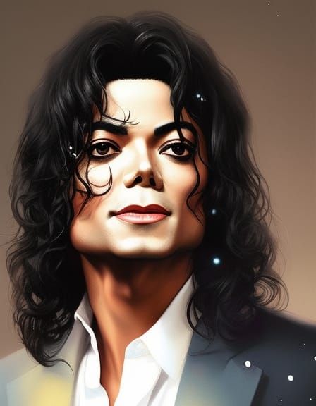 Michael Jackson Portrait in Artgerm Style