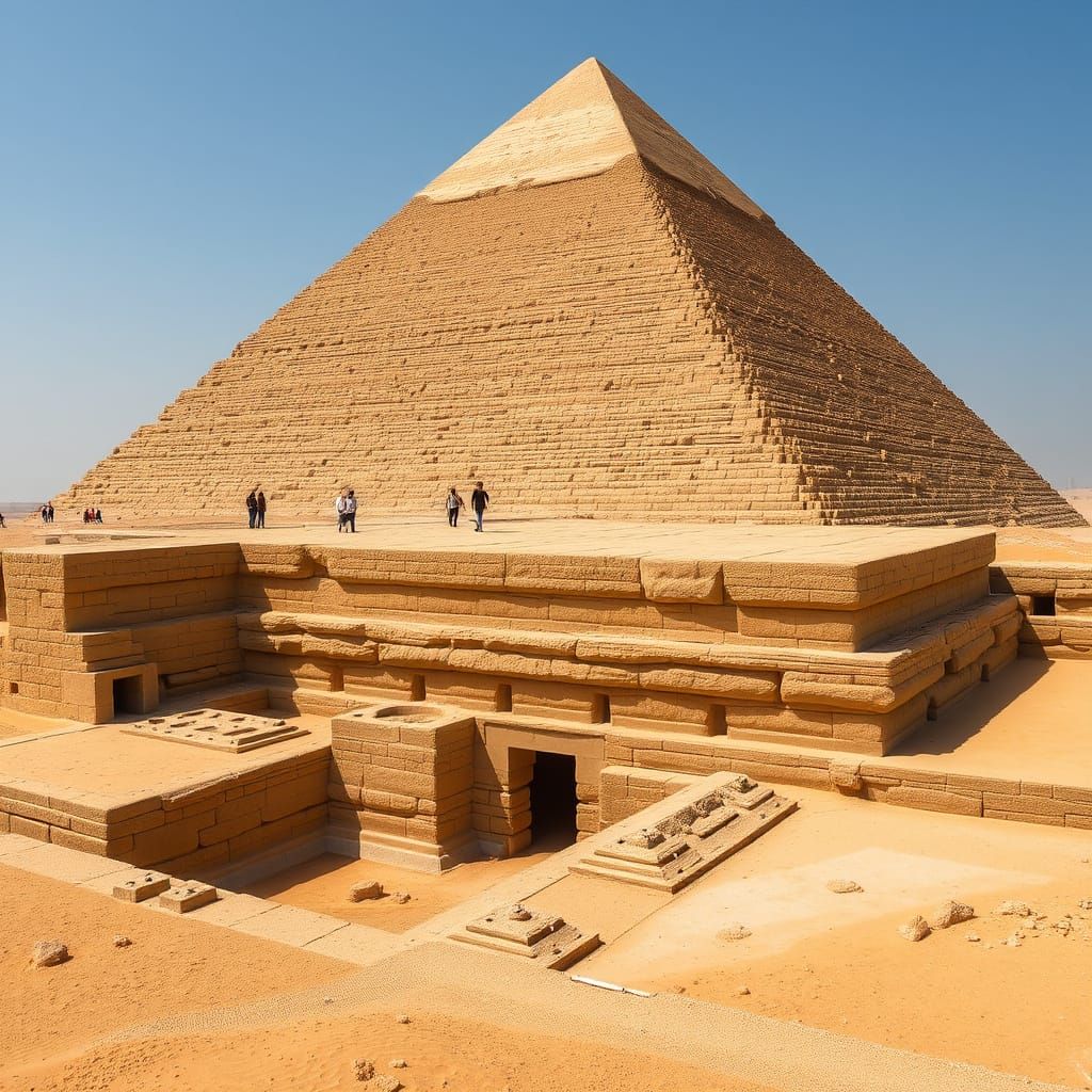 Ancient Secrets Uncovered Beneath the Khafre Pyramid