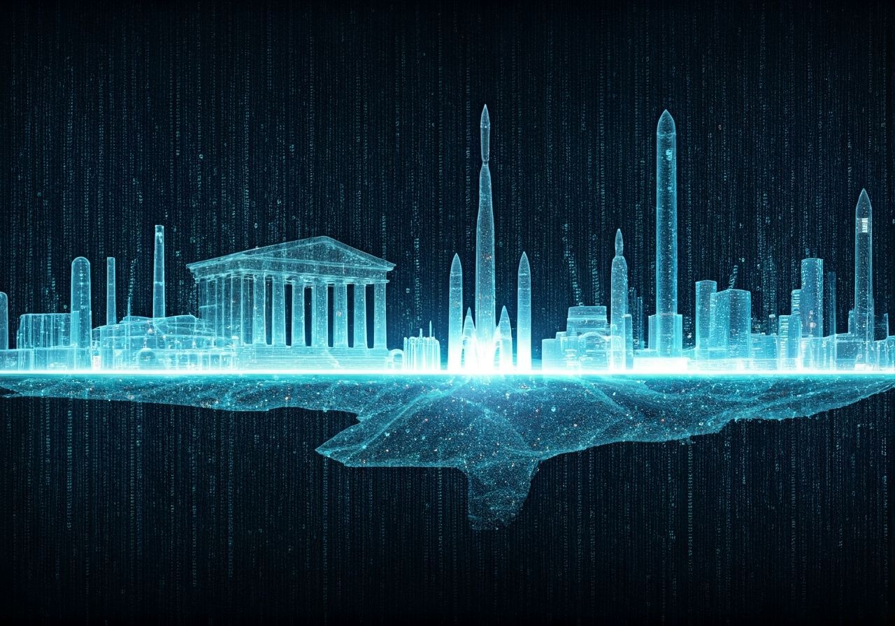 Cosmic Timeline of World Events in Digital Mist