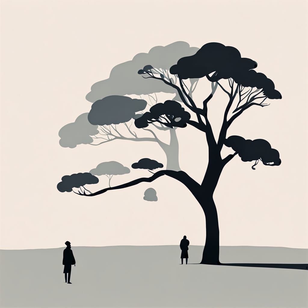 Lonely Minimalist Art Captures Profound Solitude
