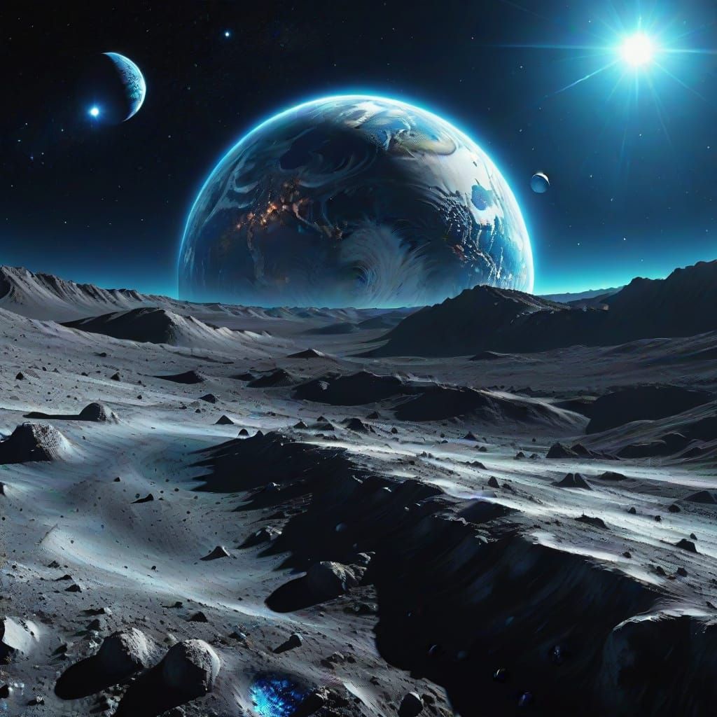 Earthrise: A Surreal View of Earth from the Moon