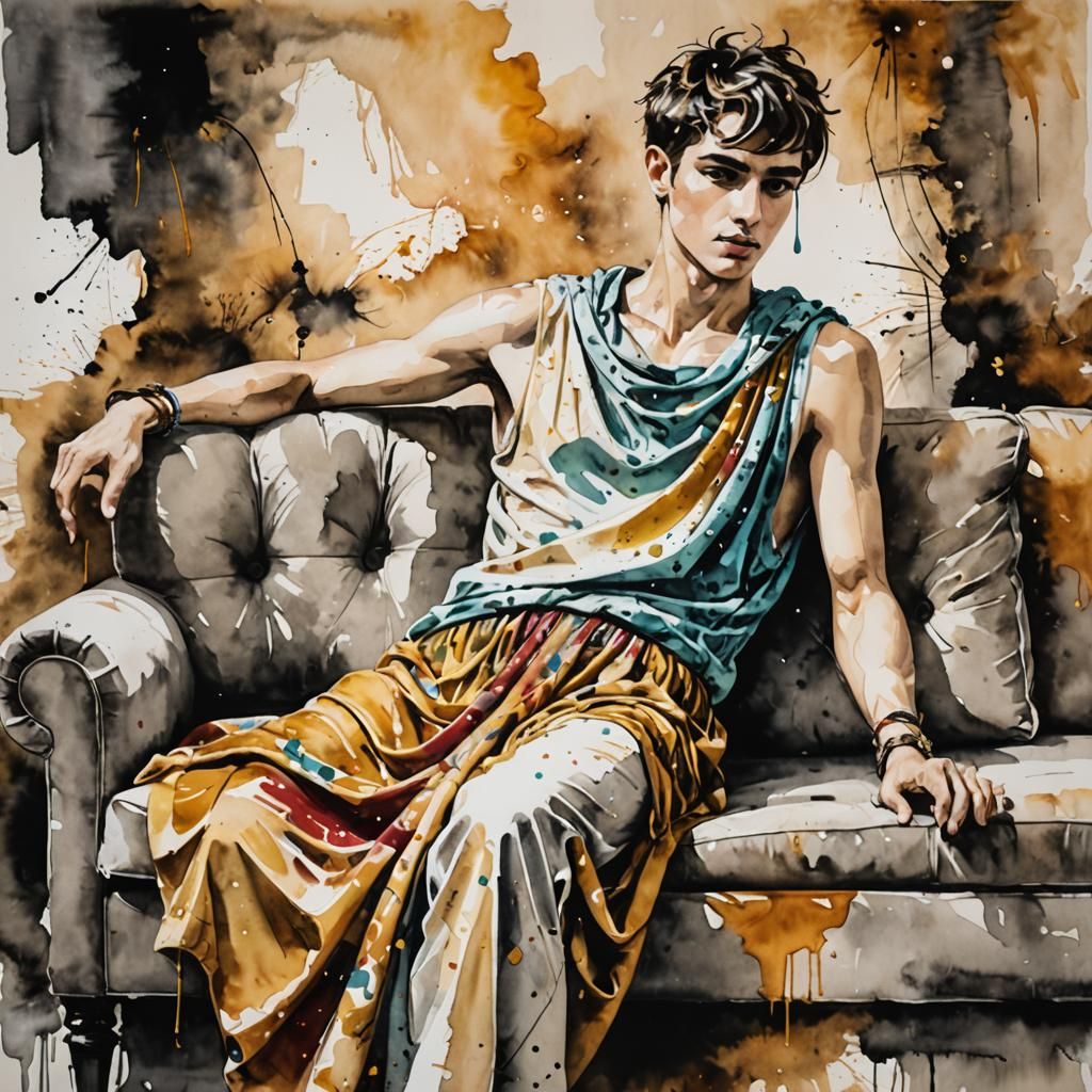 Young Man of Ancient Rome