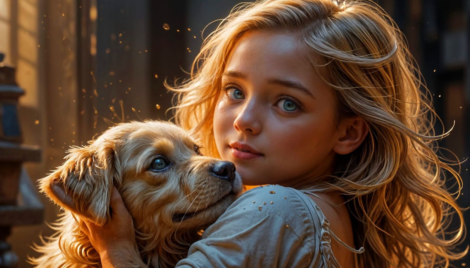 Cradled in Golden Light