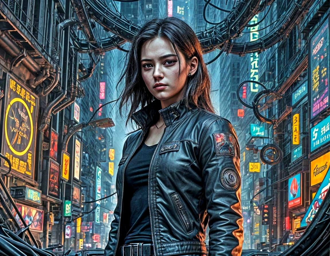 Cyberpunk Manga Blam in Dazzling Detail