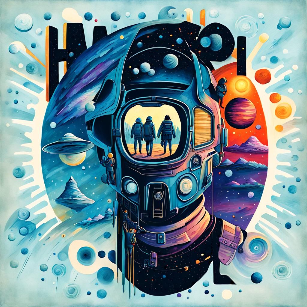 Halogen Brothers: Prog Rock Album Cover Art