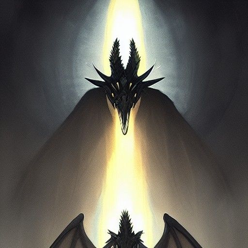 Sinister King Ghidorah Artwork