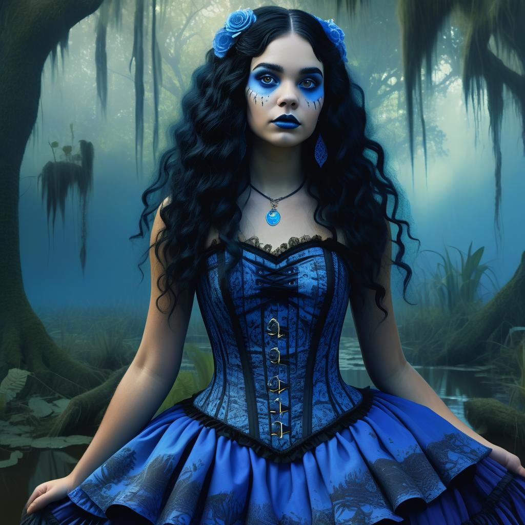 New Orleans Swamp Witch in the Bayou