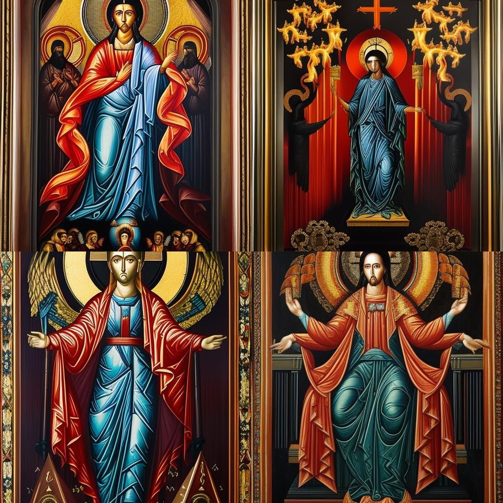 Gothic Baroque Apotheosis of Saint Amaryllis