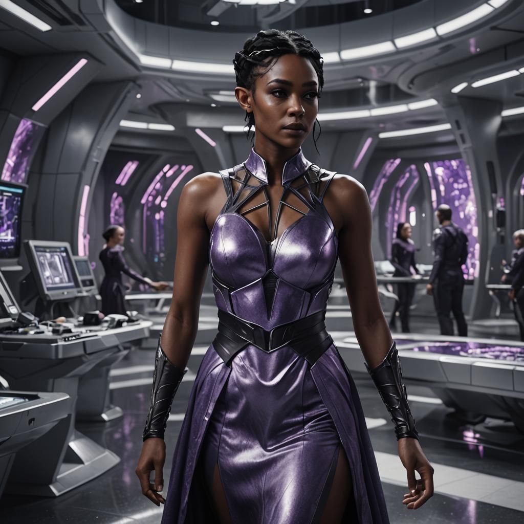 Ebony Elf in Sci-Fi Medical Center