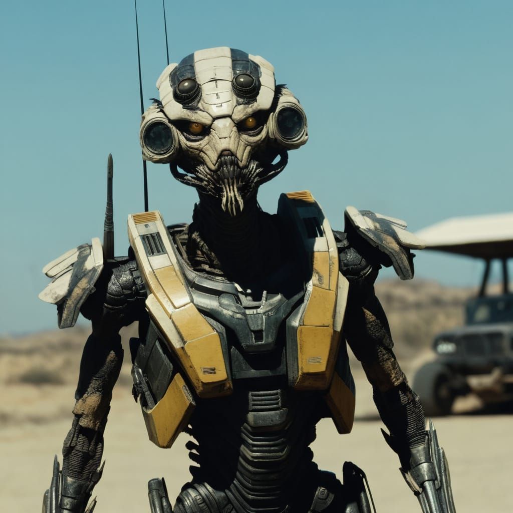 Cyberpunk Nekogirl in Cinemascope