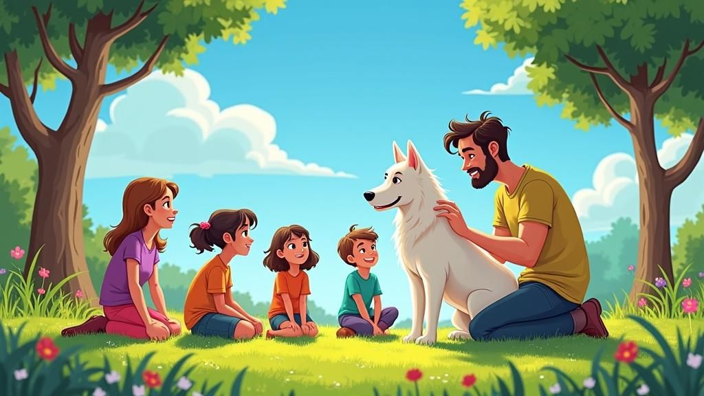 JP Teaches Dog Care to Children