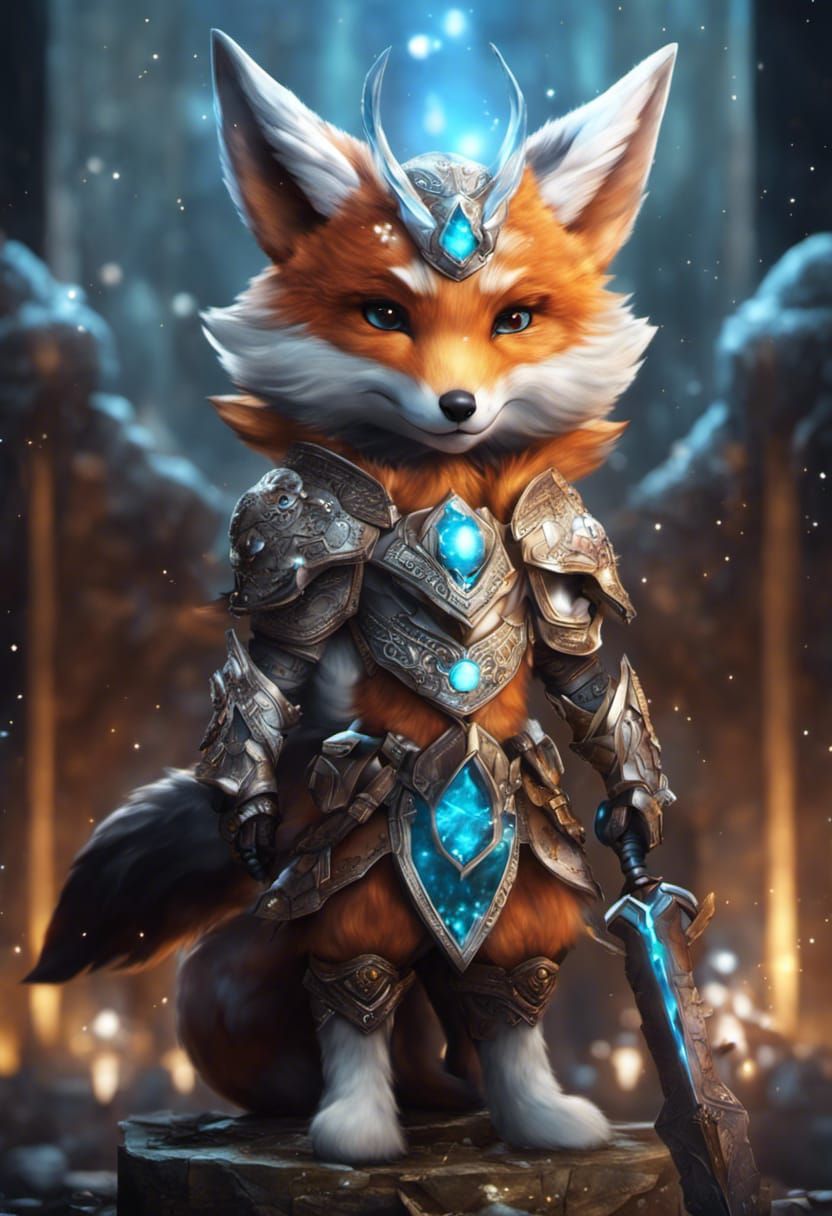 Adorable Chibi Fox