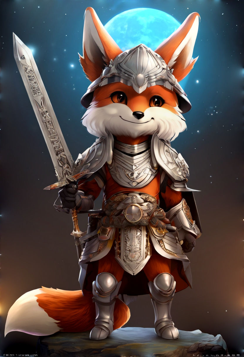 Fox Samurai Warrior
