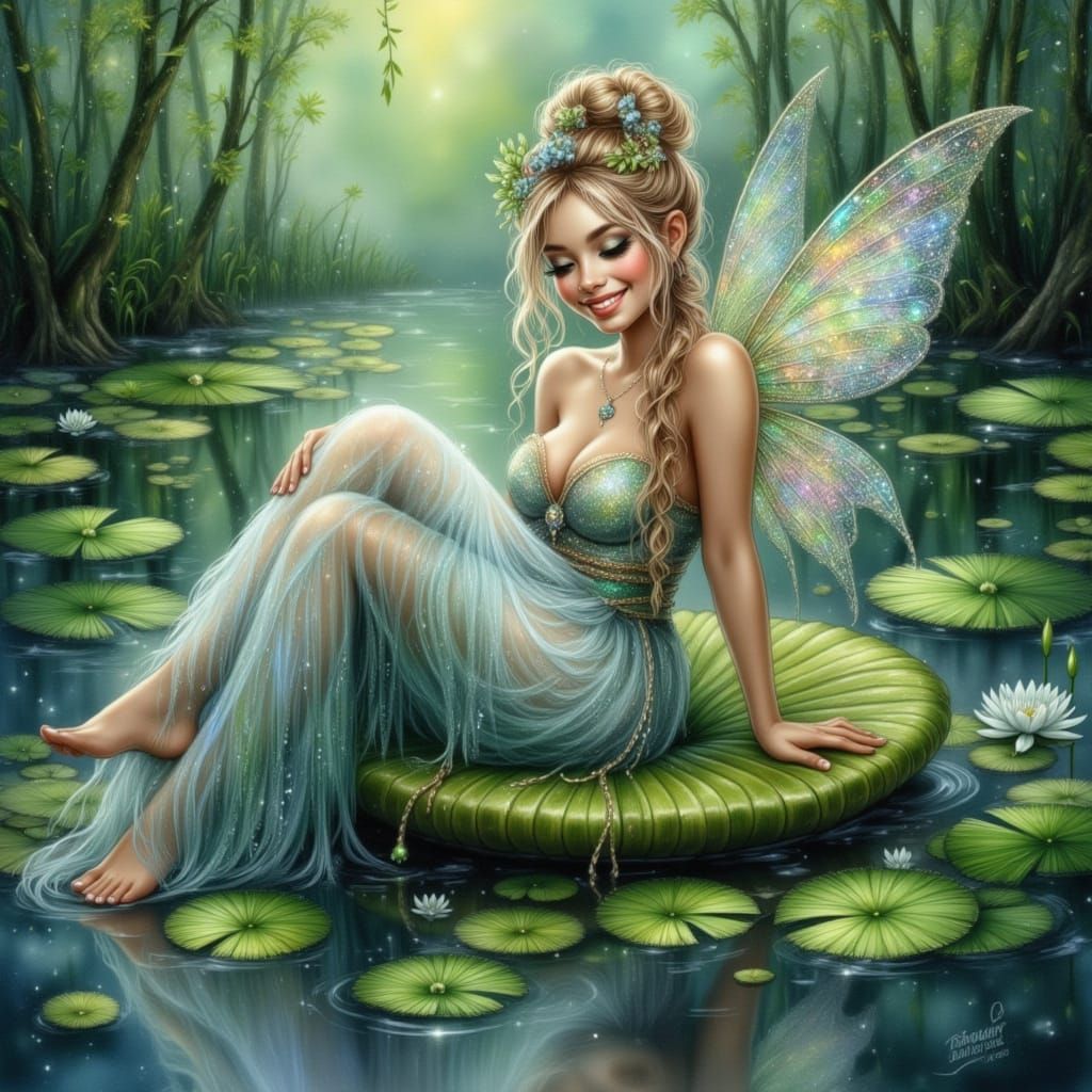 shimmering fairy