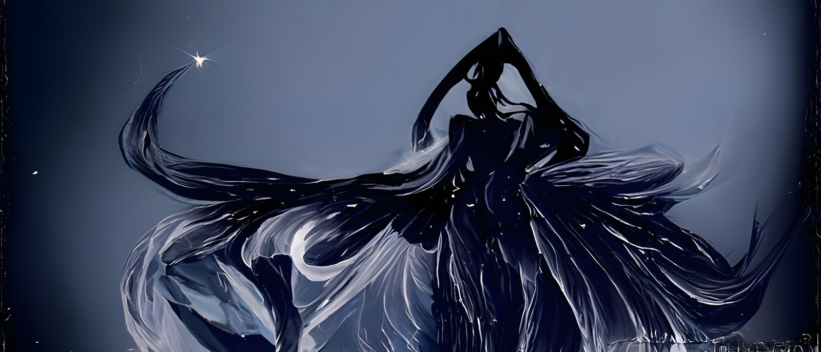 Celestial Scene Generated by AI