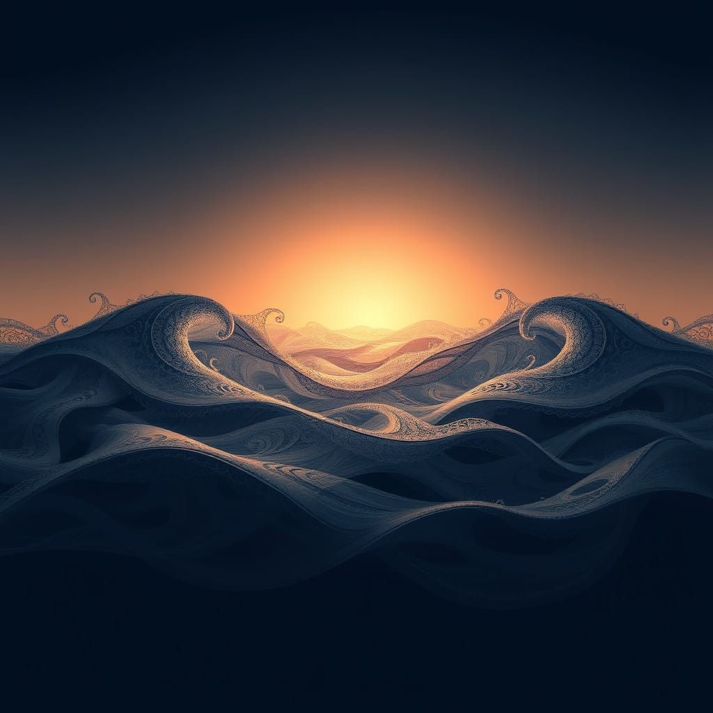 Fractured Horizon in Cyberpunk Style