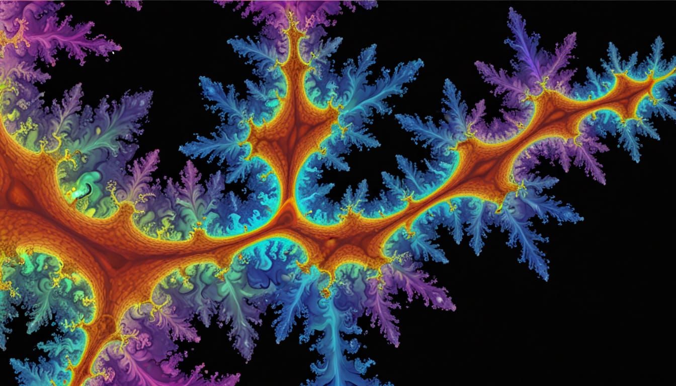 Mandelbrot Set Fractal Visualization with Complex Calculatio...