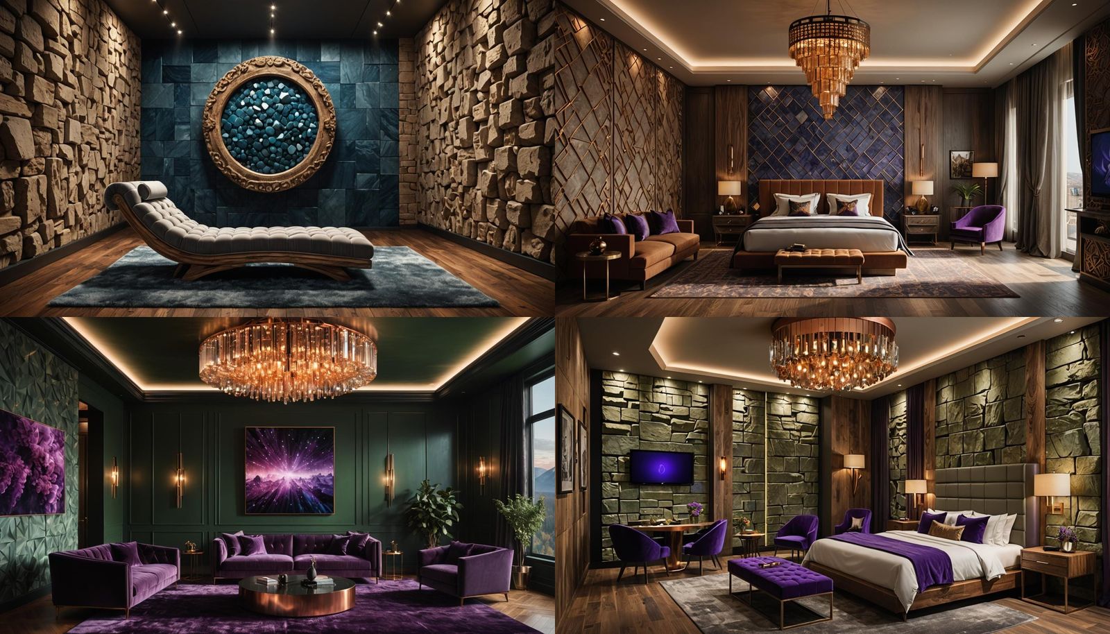 Innovative Boutique Hotel Room with Interactive LED Panels