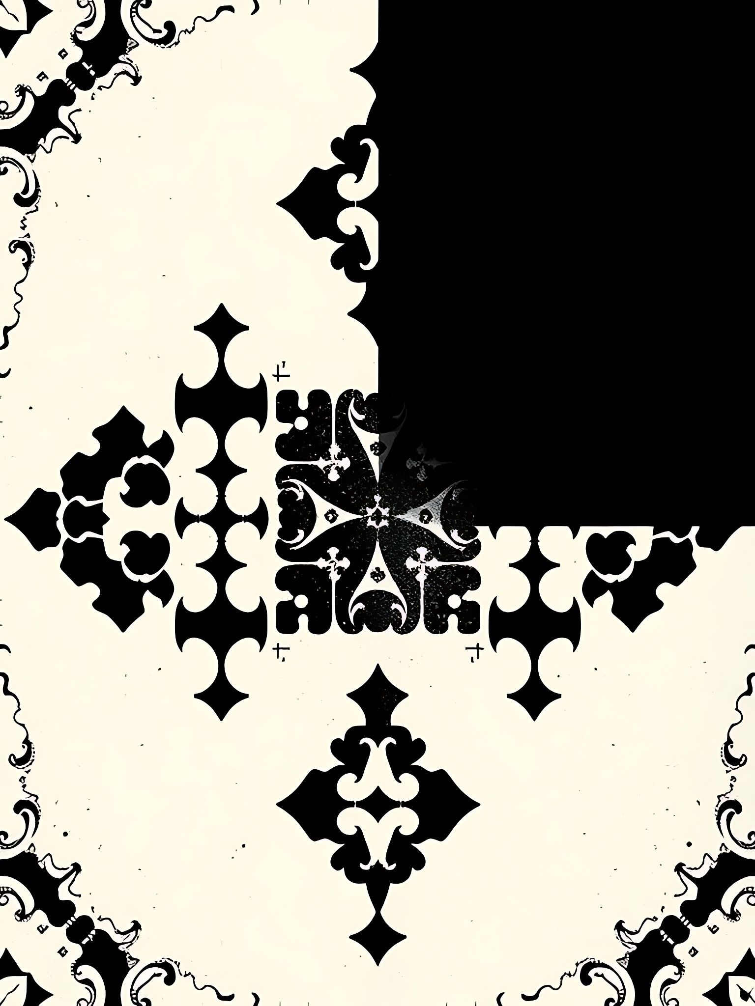 Surreal Tessellated Motifs in Suprematist Style