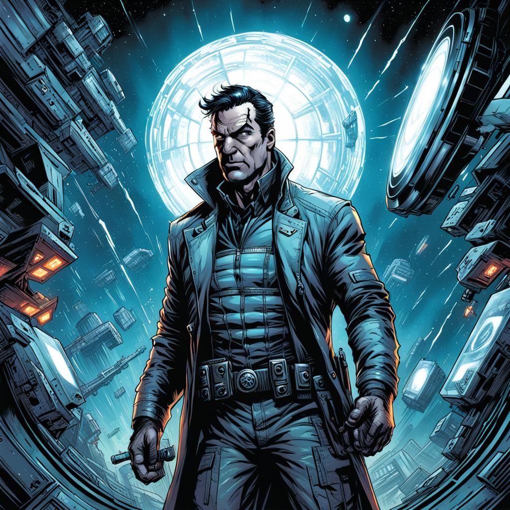 Doctor Kinetik: Dynamic Comic Book Art