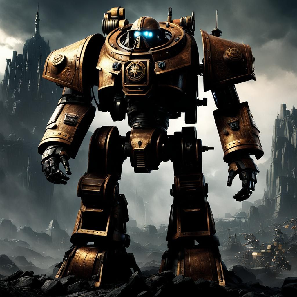 Warhammer 40K Voxis Machine: 3D Game Cinematic