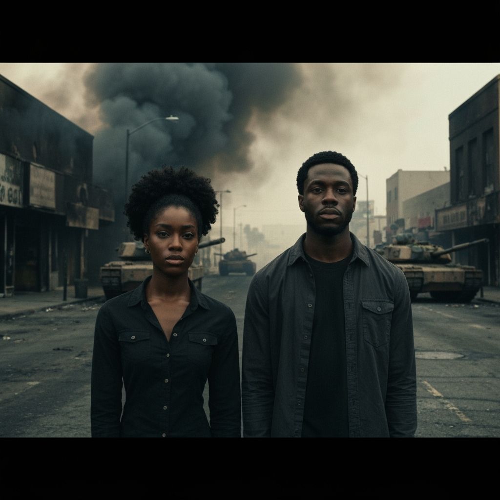 Smoke-Filled Streets: A Cinematic Vision of Mistrust
