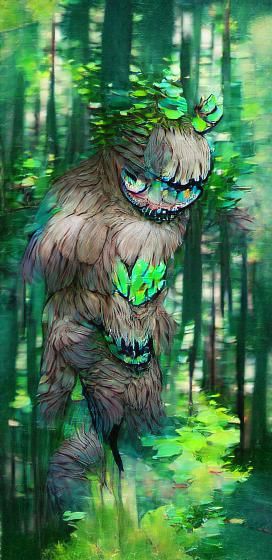 Image of a Forest Monster