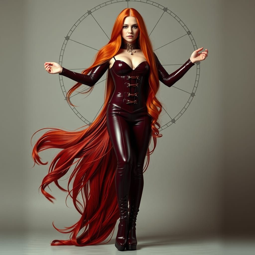 Another version of Vitruvian Man - instead of a man's body -...