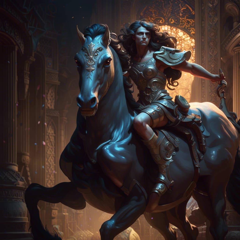 Chiron the Centaur: Dark Fantasy Masterpiece