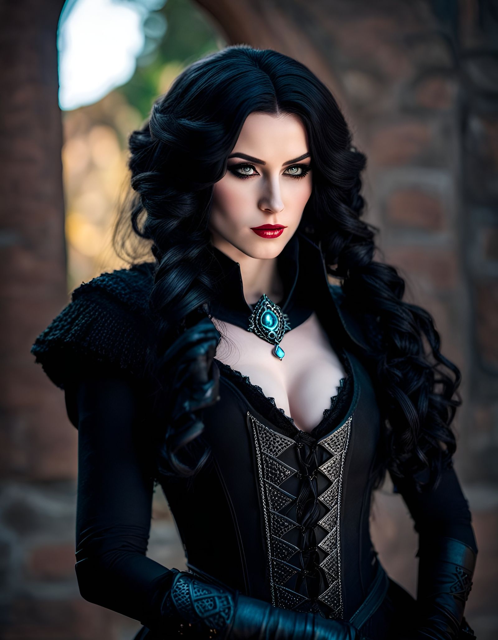 Yennefer of Vengerberg Portrait in High Detail