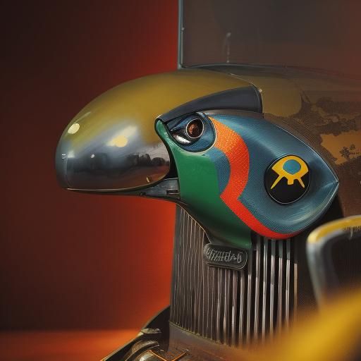 Monumental Structure Generated by AI