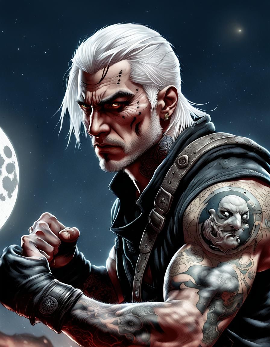 Assassin's Punch: Hyper-Realistic Graphic Novel Illustration