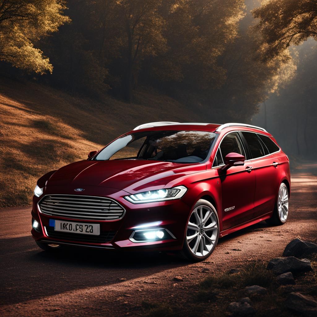 Ford Mondeo MK5 Station Wagon in Rubirot