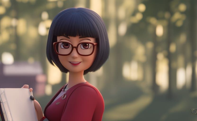 Tina Belcher inspireret fanart. <3