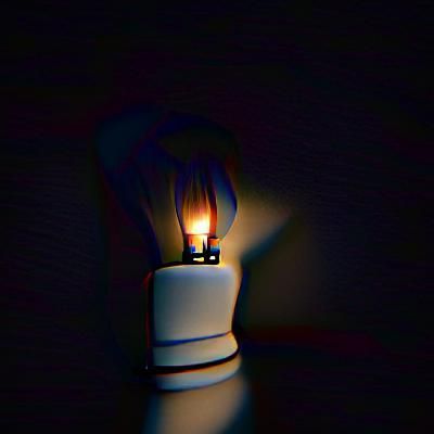 Single Light Source in the Darkness