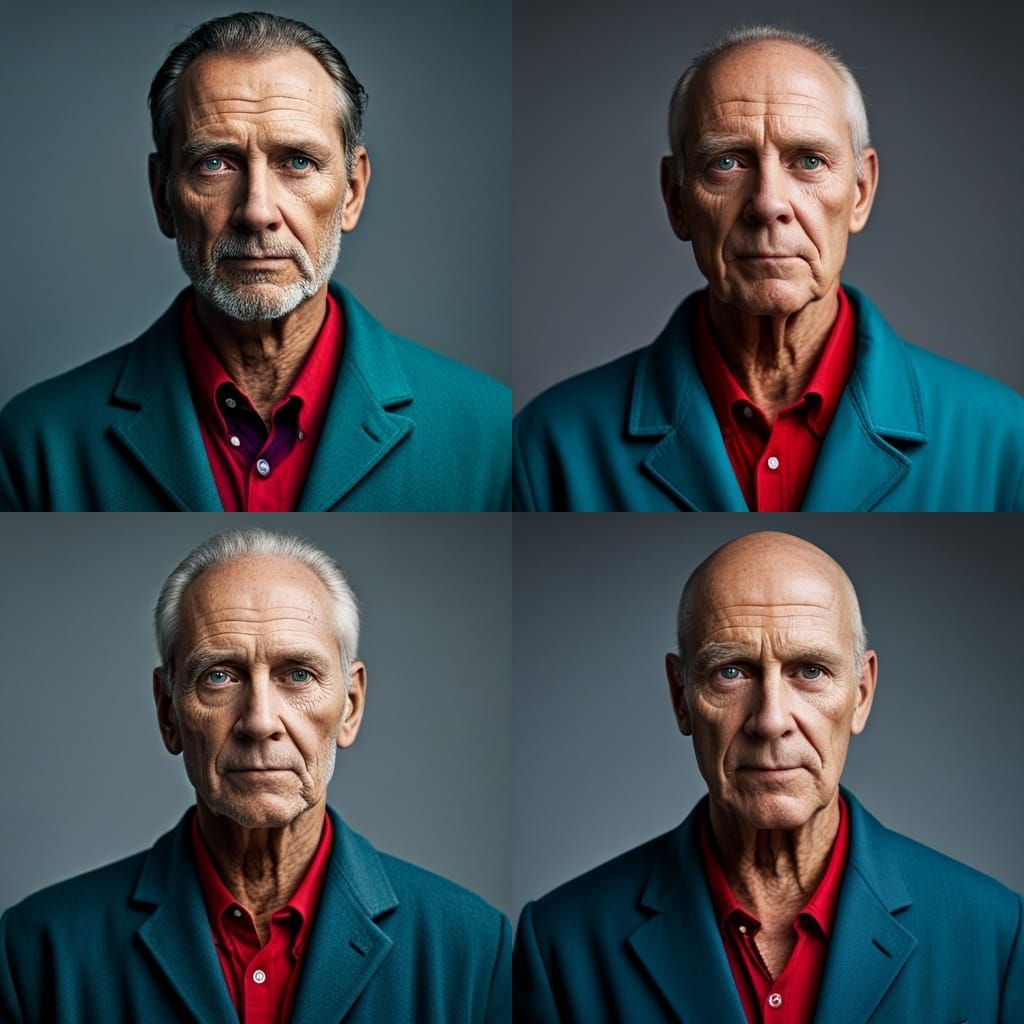 Psychopath Smirking: Professional Color Portrait with Bokeh