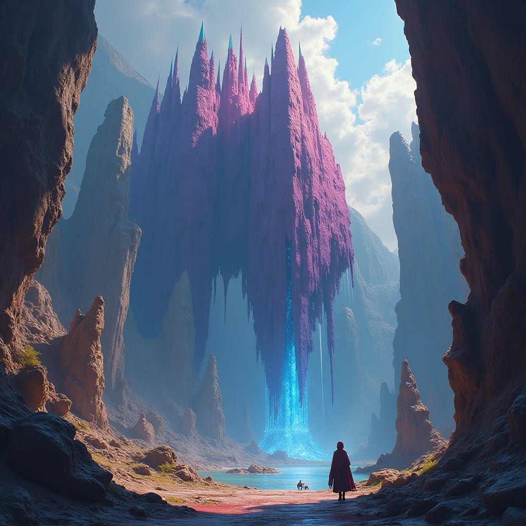 Fantastical Matte Painting in Unreal Engine 5